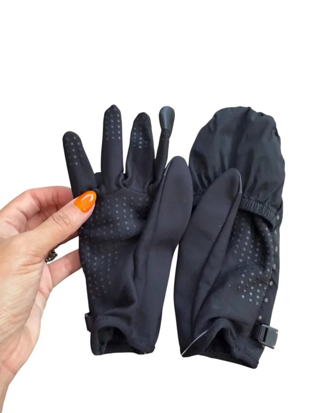 LULULEMON Women’s Black Gloves Mittens Size X Small / Small